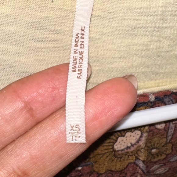 NWOT FreePeople High Point Tee Blouse Top - Picture 5 of 5